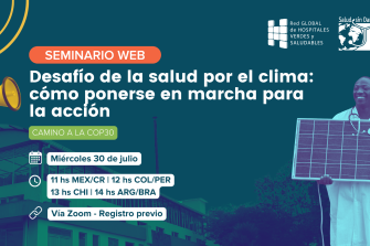 Desafío de la salud por el clima: cómo ponerse en marcha para la acción