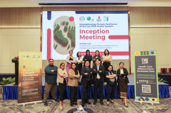 Dr. Viengkham Phixay, Deputy Director General, Department of Hygiene and Health Promotion, Ministry of Health, Lao PDR