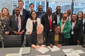Amref Health Africa and Health Care Without Harm at New York Climate Week